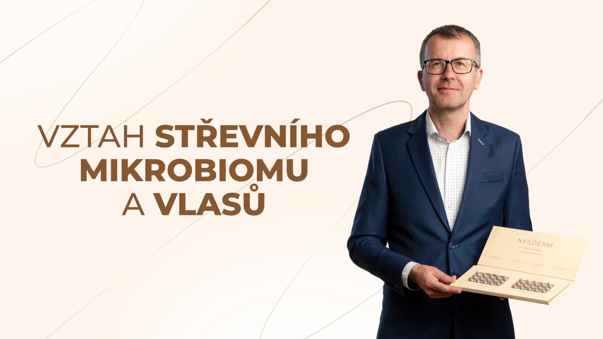 Vztah střevního mikrobiomu a zdraví vlasů.