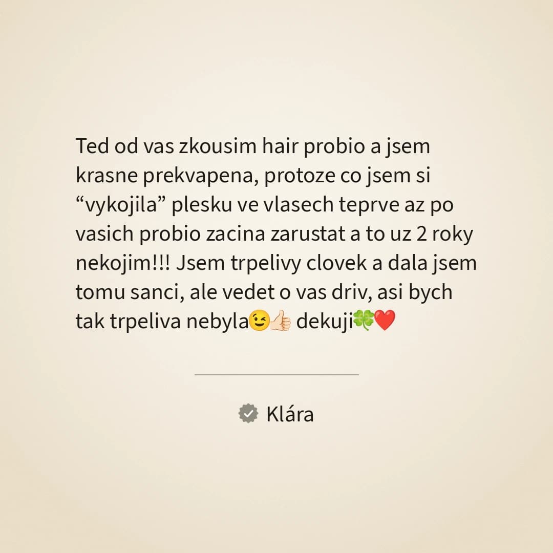Recenze Hair ProBio – Klára