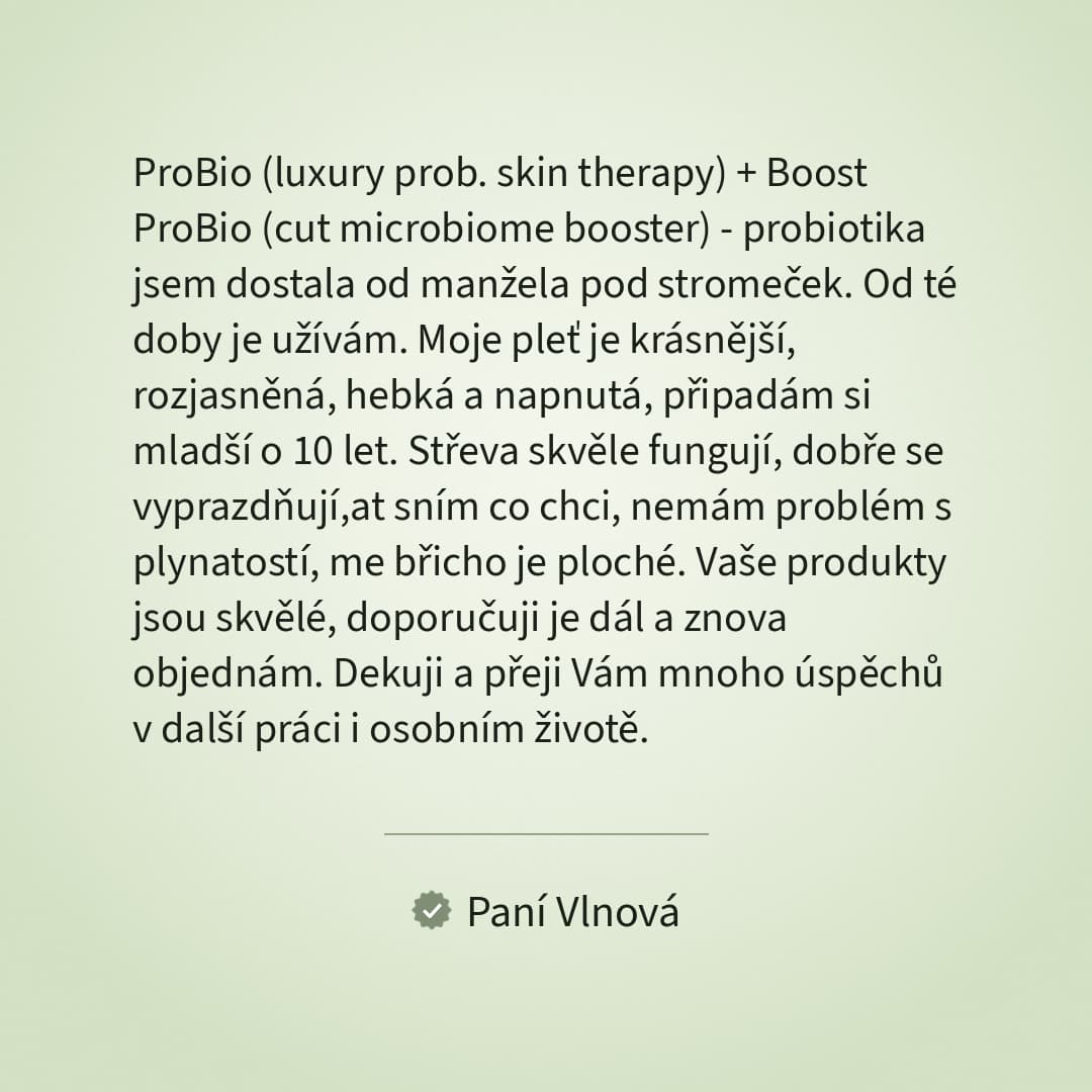Recenze Boost ProBio – paní Vlnová