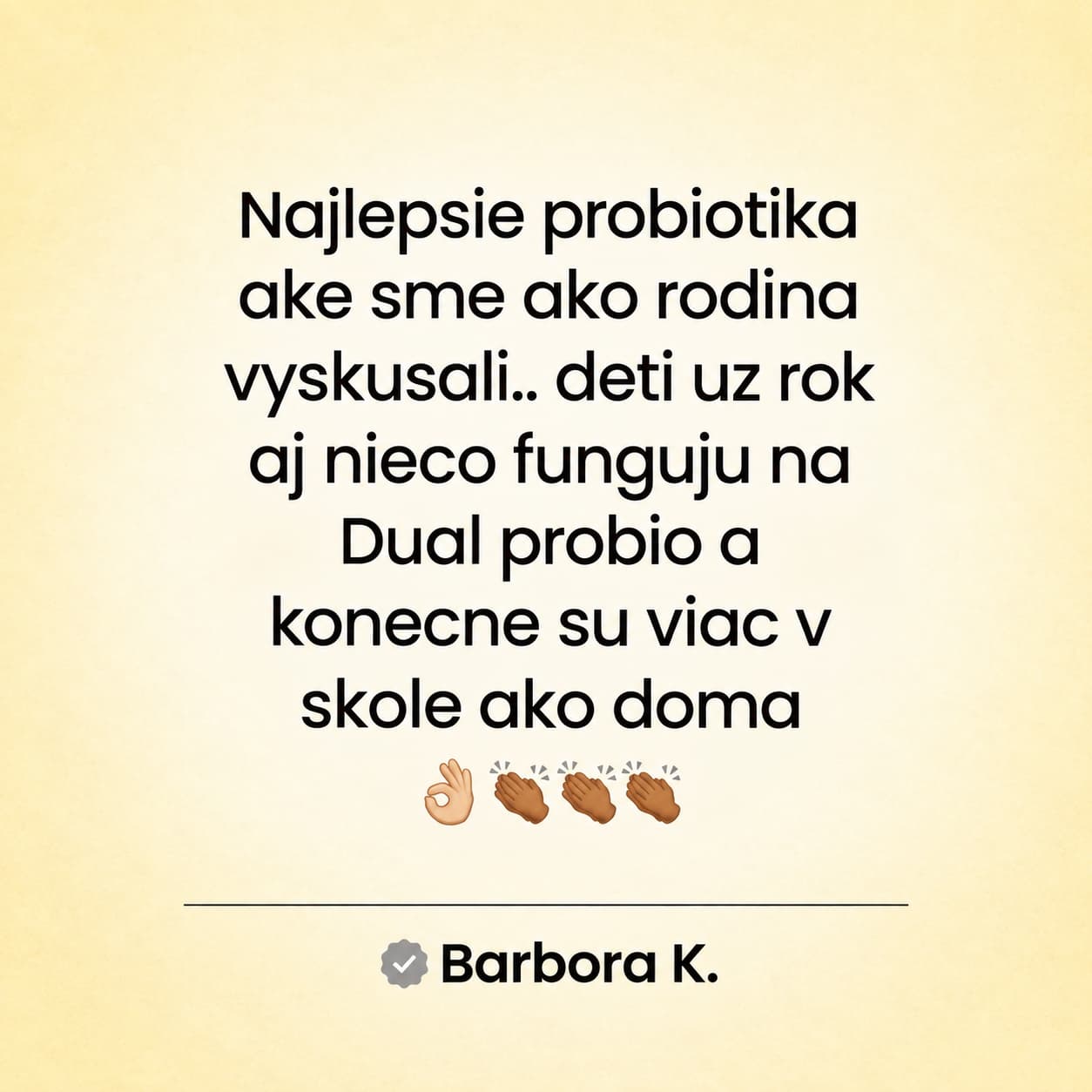 Dual ProBio – recenze Barbora K.